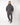 Coordinato tuta cropped cappuccio grigio topo