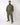 Coordinato tuta cropped girocollo verde