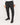 Pantalone fin sartoriale  fresco lana nero melange 