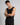 Canotta basic 100% cotone nero 