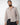 Camicia relaxed fit fluida microriga beige 