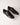 Sneakers in pelle nero 