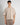 T-shirt cropped fit sabbia 
