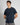 T-shirt regular fit in 100% cotone blu 
