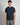 T-shirt regular fit in 100% cotone blu 