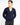 Cardigan basic con bottoni blu 