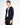 Cardigan basic con bottoni blu 
