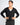 Cardigan basic con bottoni nero 