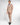 Abito monopetto con pantalone fondo stretto fango 