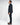 Abito doppiopetto con pantalone fondo stretto blu 