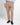 Abito doppiopetto con pantalone fondo stretto fango 