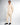 Abito collo coreano fondo stretto beige 