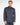 Abito collo coreano fondo stretto blu navy 