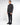 Abito collo coreano fondo stretto nero 