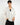 Camicia fluida catena off white 