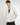 Camicia fluida grid bianco 