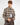 Camicia check cropped fit marrone 