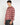 Camicia check cropped fit rosso 