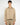 Camicia cropped fit in gabardine beige 