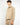 Camicia cropped fit in gabardine beige 