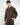 Camicia cropped fit in gabardine moro 