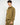 Camicia cropped fit in gabardine verde oliva 