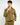 Camicia cropped fit in gabardine verde oliva 