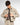 Giacca camicia Kyoto crop fit con tasconi beige 