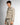 Giacca camicia Kyoto crop fit con tasconi beige 