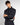 Giacca camicia Kyoto crop fit con tasconi blu 