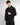 Giacca camicia Kyoto crop fit con tasconi nero 