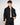 Giacca camicia Kyoto crop fit con tasconi nero 