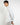 Camicia rigata balloon bianco 