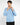 Camicia classica riga larga regular fit azzurro 