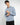 Camicia classica riga stretta regular fit blu 