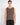 Canotta in cotone elasticizzato marrone 