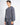 Felpa college doppio cursore blu 