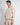 Felpa scuba con cappuccio doppio cursore beige 