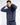 Felpa con cappuccio regular fit blu 