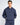Felpa con cappuccio regular fit blu 
