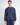Felpa girocollo regular fit blu 
