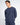 Felpa girocollo regular fit blu 