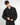Giubbino Urban crop fit in ciniglia nero 