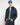 Giubbino Urban crop fit in denim morbido blu 