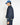 Giubbino Urban crop fit in denim morbido blu 