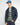 Giubbino Urban crop fit in denim morbido blu 