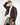 Giubbino Urban crop fit in denim morbido moro 