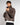 Giubbino ecopelle cropped fit moro 