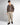 Giubbino ecopelle cropped fit scollo a v moro 