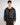 Giubbino ecopelle cropped fit scollo a v nero 